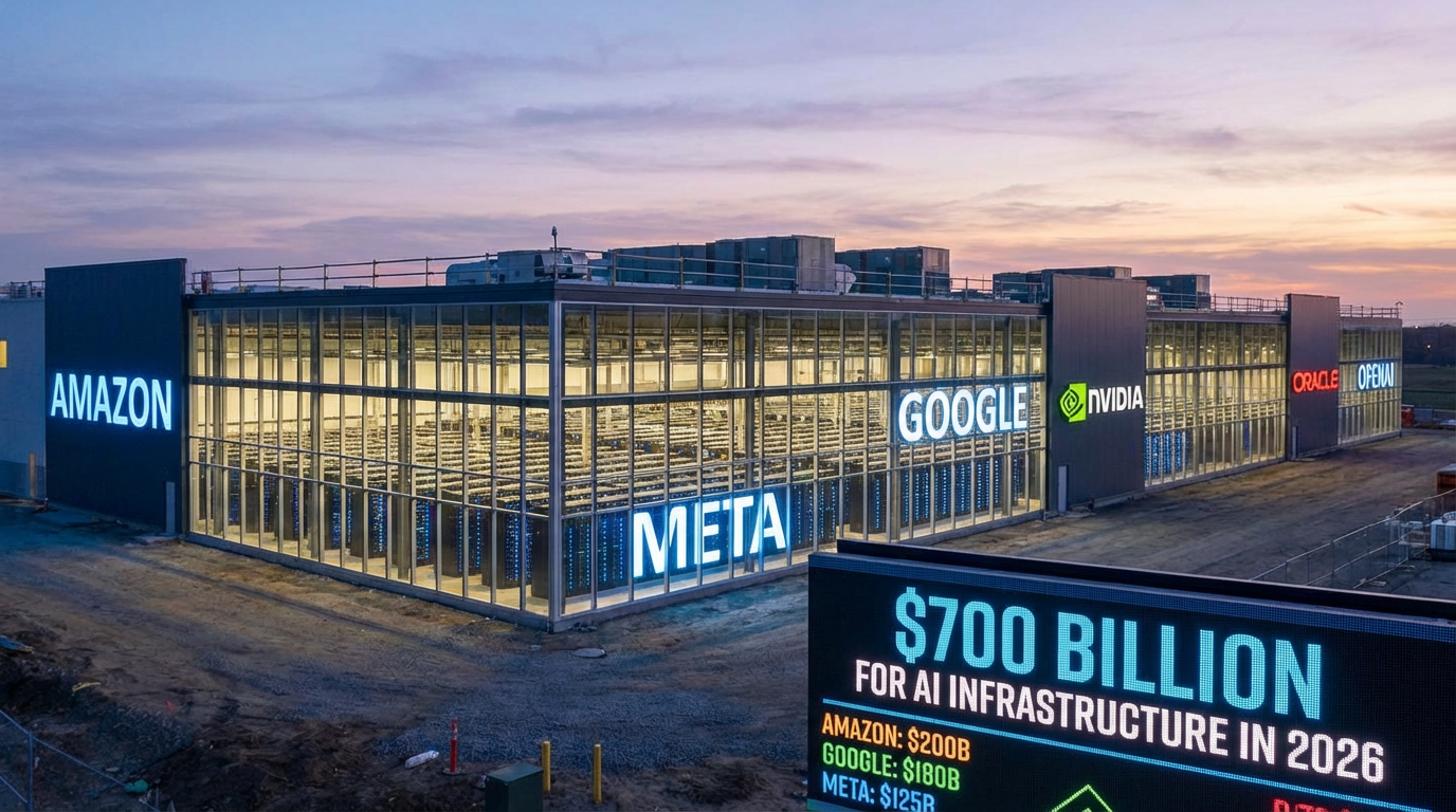 המירוץ לתשתית: 700 מיליארד דולר יושקעו השנה במרכזי נתונים ל-AI